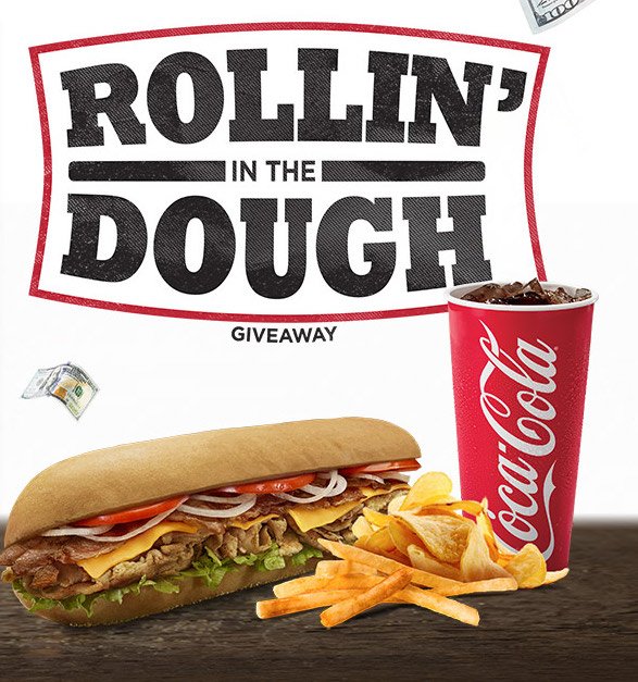 Hungry for a win? The $10,000 Rollin' In the Dough Giveaway says you are!