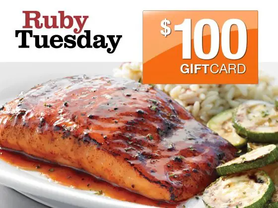 Hungry? Win a Fast $100 Ruby Tuesday Gift Card!