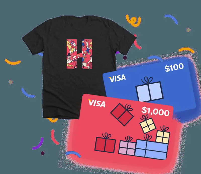 Hurry Launch Raffle Sweepstakes - Win $1,000  + T-Shirt