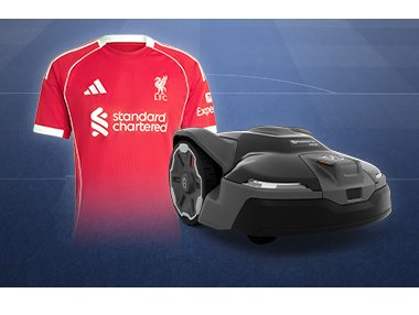 Husqvarna  Liverpool FC Jersey X Automower Giveaway - Win a Signed Liverpool F.C. Jersey +  Automower