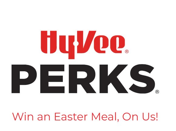 Hy-Vee PERKS Hub Easter Meal Pack Sweepstakes - Win an Easter Meal Pack (5 Winners)