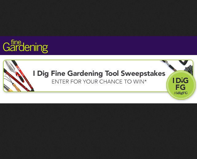 I Dig Fine Gardening Sweepstakes