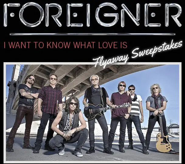 I Want To Know What Love Is Flyaway