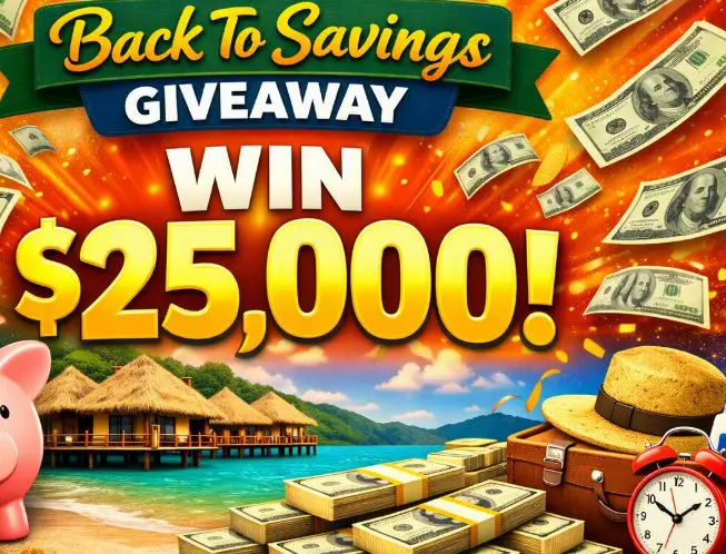 Ibotta Back To Savings Giveaway - Win $25,000