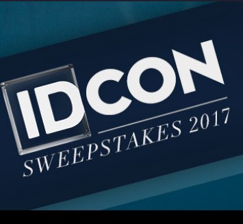IDCon 2017 Sweepstakes