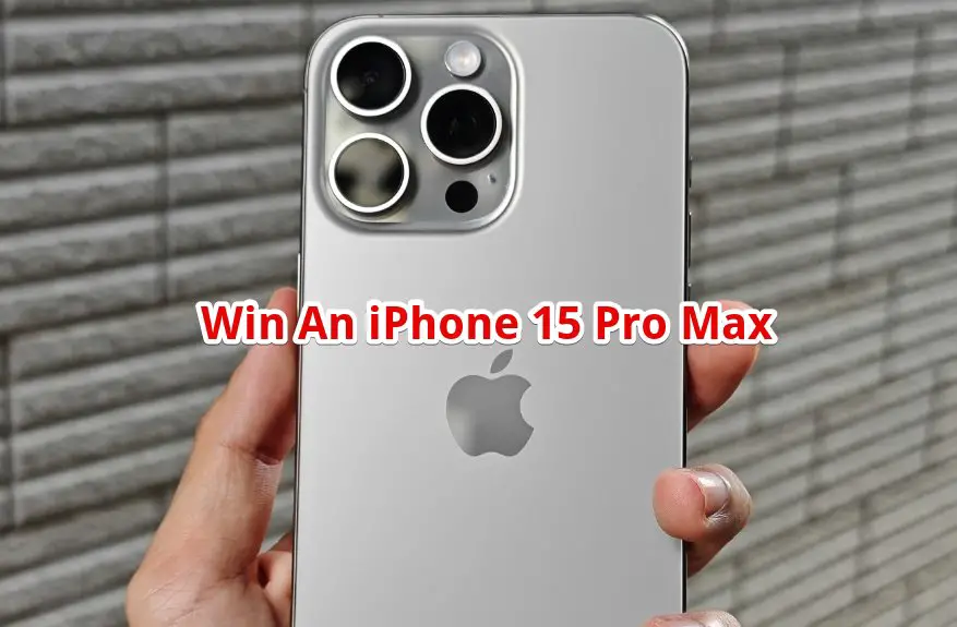 iDropNews Apple iPhone 15 Pro Max Giveaway - 1 Apple iPhone 15 Pro Max Up For Grabs