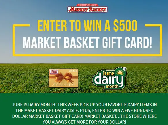 iHeartMedia's $500 Market Basket Gift Card Giveaway