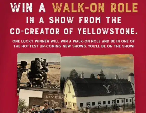 iHeartRadio 6666 Grit and Glory Sweepstakes - Win A Walk-On Role In A Show By Yellowstone Co-Creator, 6666 Grill, Merchandise & More (152 Winners)