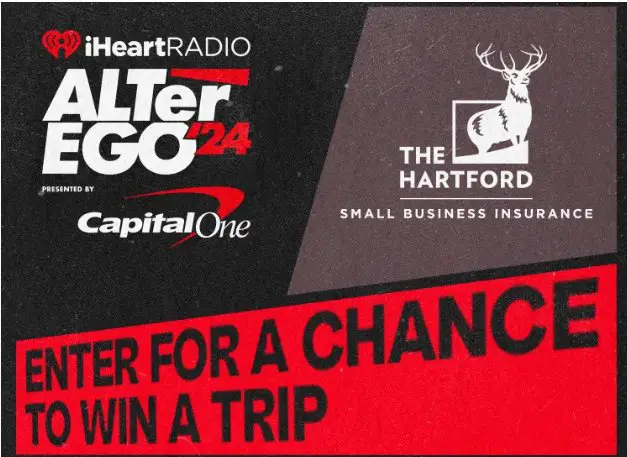 iHeartRadio Alter Ego Concert Tickets Sweepstakes – Win A Trip For 2 To Los Angeles To Attend The 2024 iHeartRadio ALTer EGO