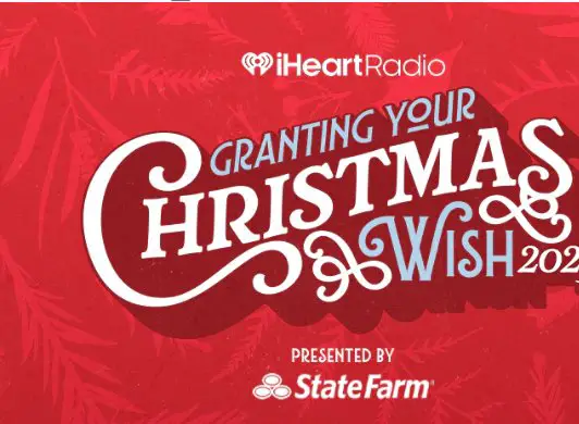 iHeartRadio Christmas Contest - Win A Christmas Wish Granted (150 Winners)