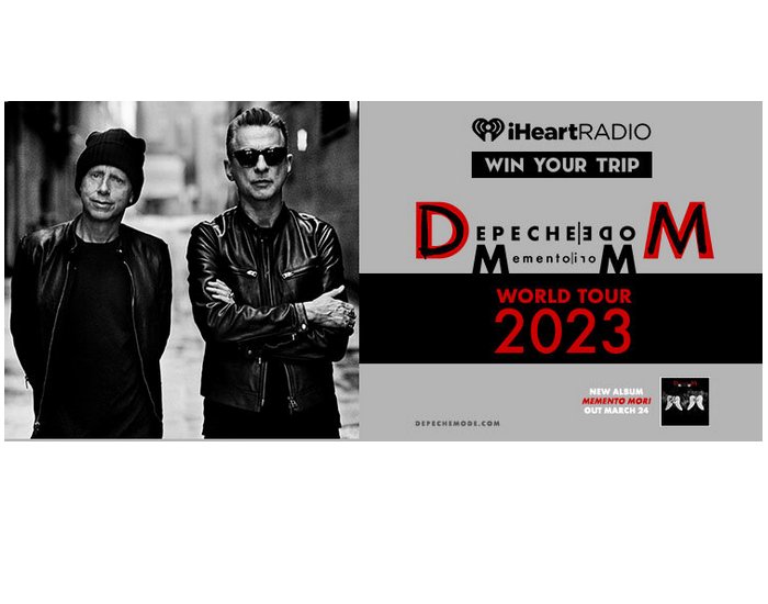 iHeartRadio Depeche Mode Tour Giveaway - Win A Trip For Two To See Depeche Mode's Memento Mori