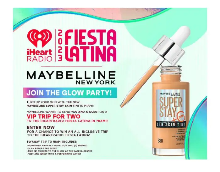 iHeartRadio Fiesta Latina Sweepstakes - Win A Trip To The iHeartRadio Fiesta Latina