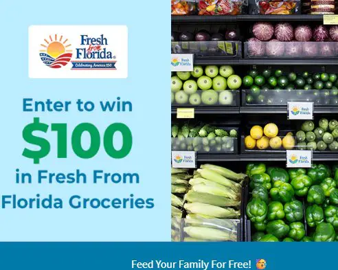 iHeartRadio Fresh From Florida Grocery Giveaway - $100 Gift Card, 50 Winners (Limited States)