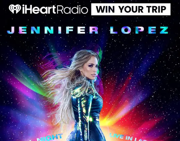 iHeartRadio Jennifer Lopez Up All Night Las Vegas Flyaway Sweepstakes - Jennifer Lopez Live in Concert in Las Vegas.