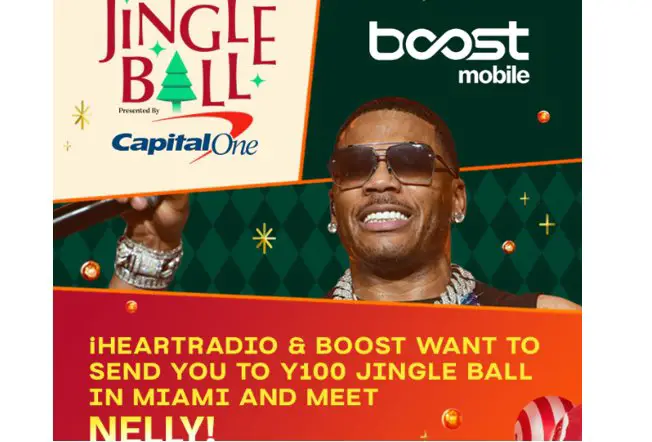iHeartRadio Miami Jingle Ball Sweepstakes - Win a trip for 2 to the 2025 iHeartRadio Jingle Ball in Miami