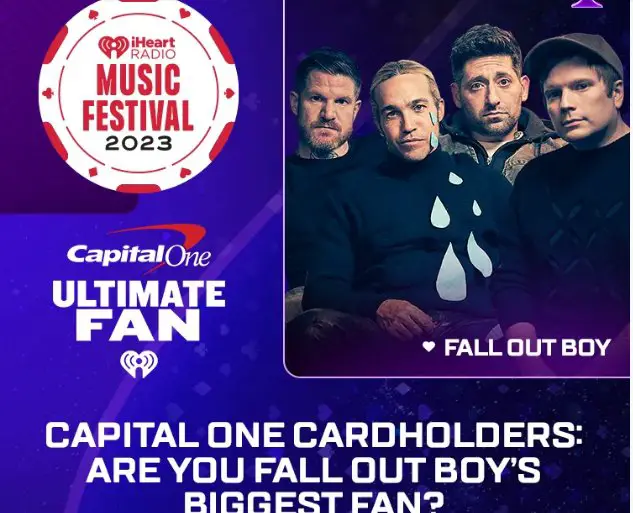 iHeartRadio Music Festival 2023 Capital One Ultimate Fan Sweepstakes - Win A Trip To The iHeartRadio Music Festival