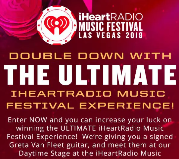 iHeartRadio Music Festival Greta Van Fleet and Jack White Sweepstakes