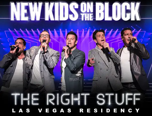 iHeartRadio New Kids On The Block The Right Stuff Vegas Residency Sweepstakes - Win a  trip for 2 to Vegas