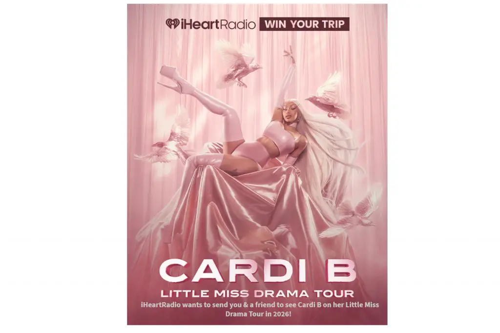 IHeartRadio Sweepstakes - Win Your Trip To See Cardi B On Her Little Miss Drama Tour 2026