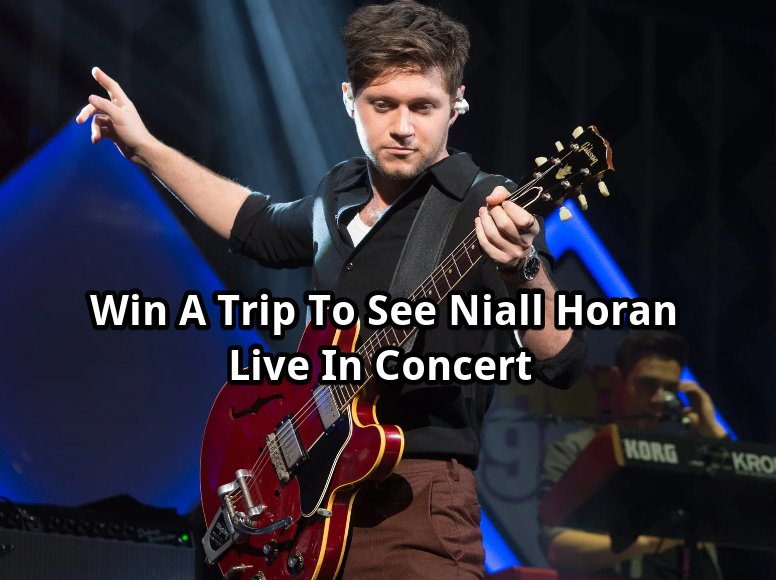 IHeartRadio Sweepstakes - Win Your Trip To See Niall Horan On The Show Tour 2024 & More