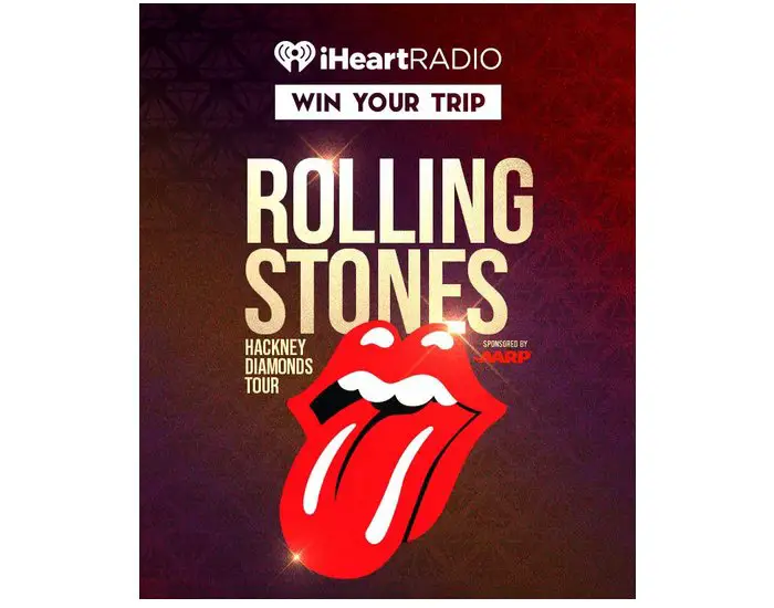 IHeartRadio The Rolling Stones Entourage Sweepstakes - Win A Trip For Four To A Rolling Stones Concert