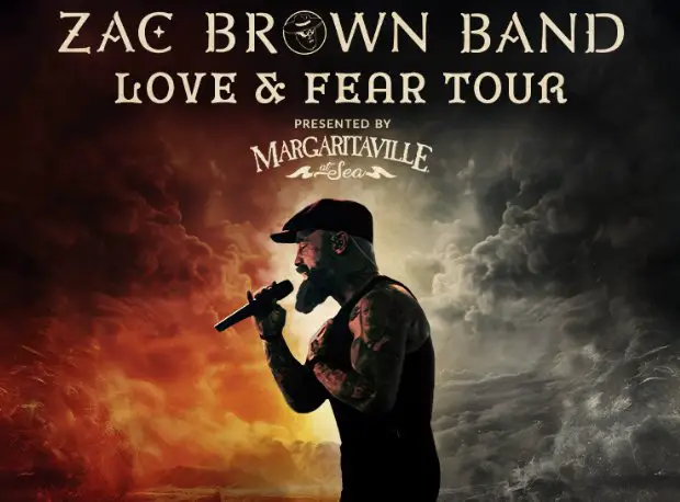 iHeartRadio Zac Brown Band’s Love & Fear Tour Sweepstakes - Win a Trip for 2 to See the Zac Brown Band Live in Concert