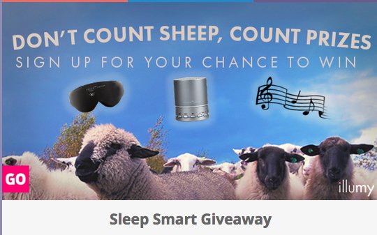 Illumy Sleep Smart Giveaway