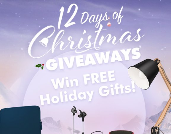 12 Days of Christmas Giveaways