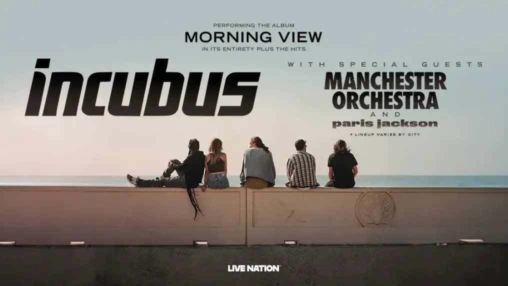 Incubus 2025 Tour SiriusXM Sweepstakes - Win A Trip To See Incubus Live In LA