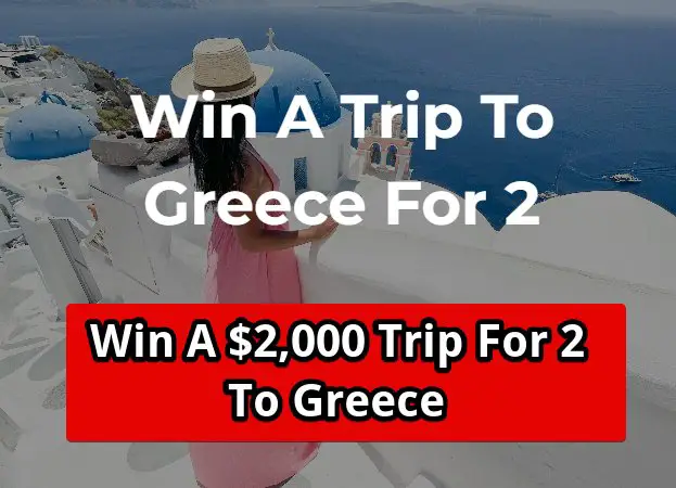 Indus Travel Trip to Greece Giveaway - Win A $2,000 Trip For 2 To Greece