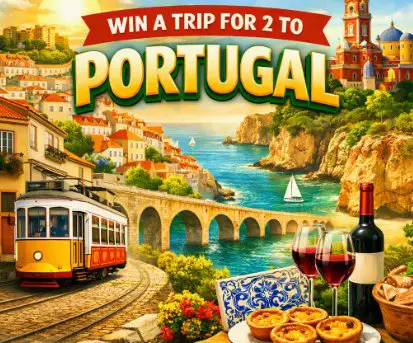 Indus Travels Portugal Giveaway - Win a Trip for 2 to Portugal
