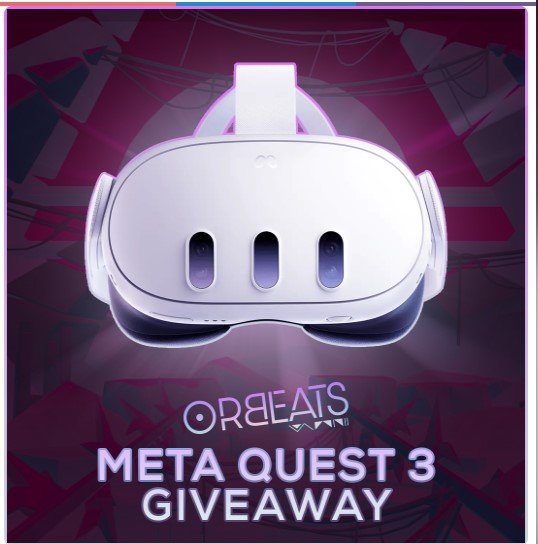 Infernozilla Orbeats Meta Quest 3 Giveaway - Enter For A Chance To Win A Free Meta Quest 3