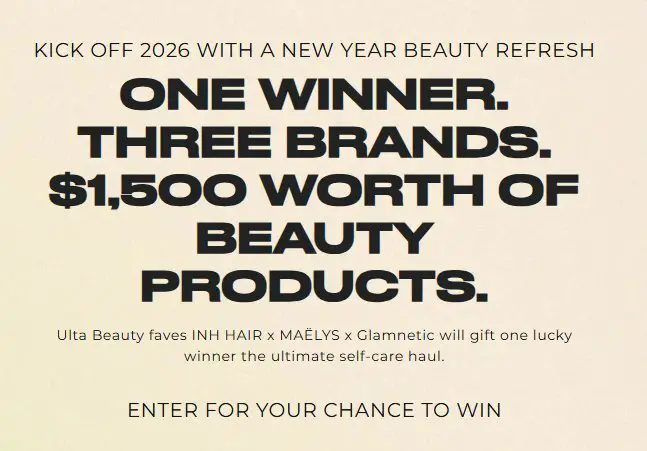 INN Kick Off 2026 With a New Year Beauty Giveaway - Win $1,500 worth of beauty products