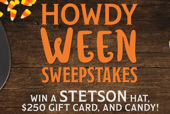 INSP.com Howdy Ween Sweepstakes - Win A $250 VISA Gift Card, Stetson Hat & More In The INSP TV Sweepstakes