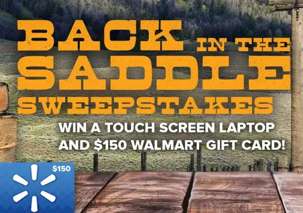 INSP’s Back in the Saddle Sweepstakes - Win A Lenovo Yoga 6 Laptop + $150 Walmart Gift Card