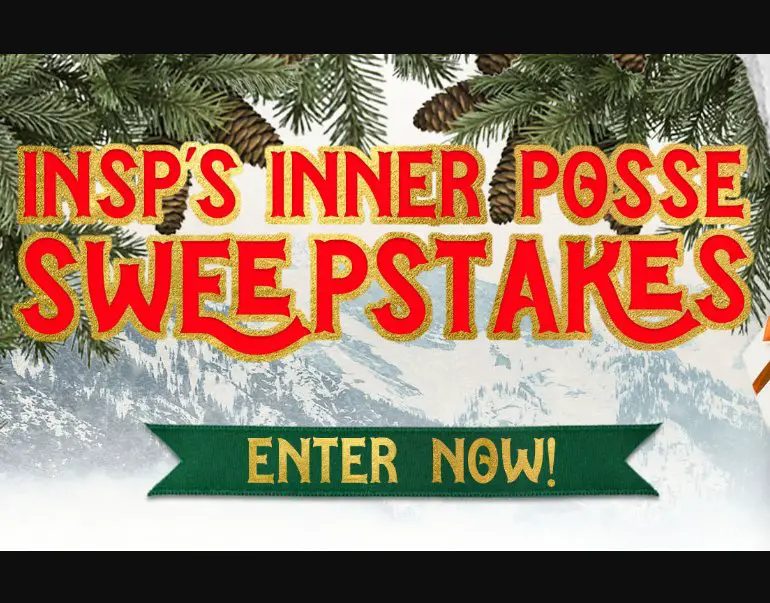 INSP's Inner Pose Sweepstakes - Win A Laptop, Vacuum, Cooler, Gunsmoke DVD Set Or $500 Mystery Prize Bundle