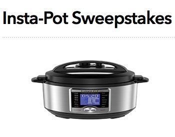 Insta-Pot Sweepstakes