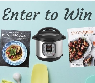 Instant Pot Cookbook Sweeps