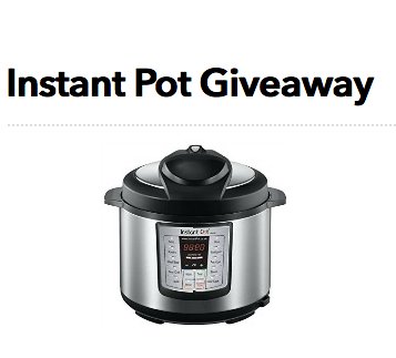 Instant Pot Giveaway