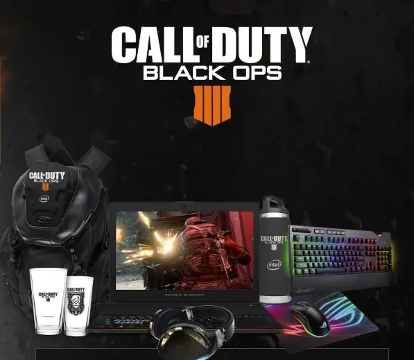 Intel + Activision Call of Duty Sweepstakes