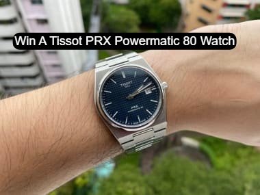 Investables Tissot PRX Powermatic Watch Sweepstakes  - Win A Tissot PRX Powermatic 80 Watch