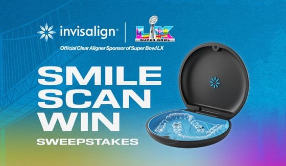 Invisalign Smile Scan Win Sweepstakes – Win An Invisalign Treatment & More (76 Winners)