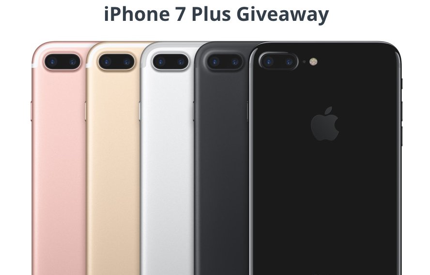 iPhone 7 Plus Giveaway!
