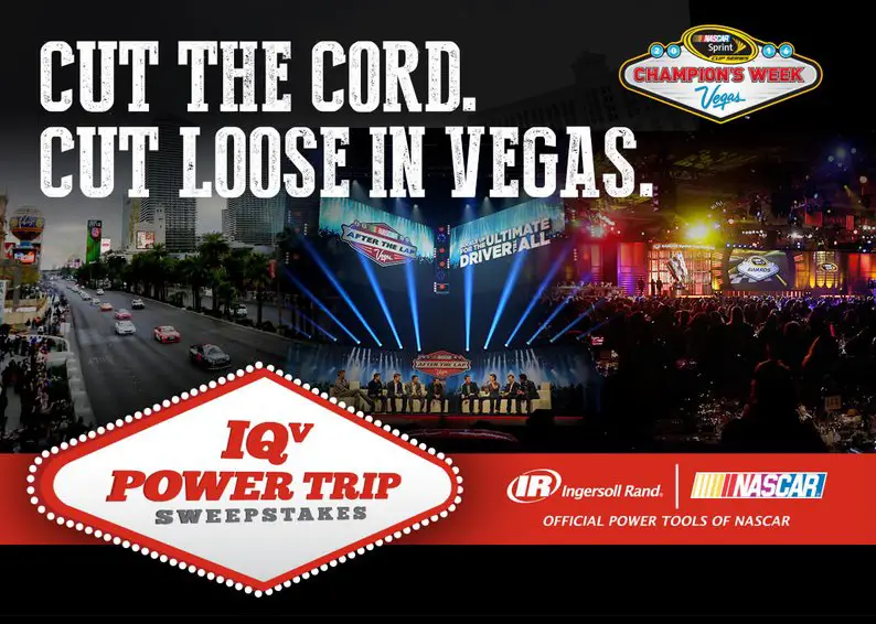 IQv Power Trip Vegas Sweepstakes