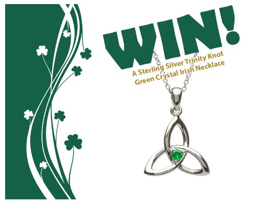 Irishshop.com Irish Luck June 2024 Contest - Win A Sterling Silver Necklace