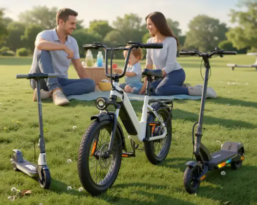 isinwheel Spring Family Ride Giveaway - U8 Ebike, S Nova Pro E-scooter & S4 Kids' Scooter Up for Grabs