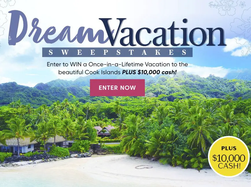 Islands Trip + $10,000 Cash!