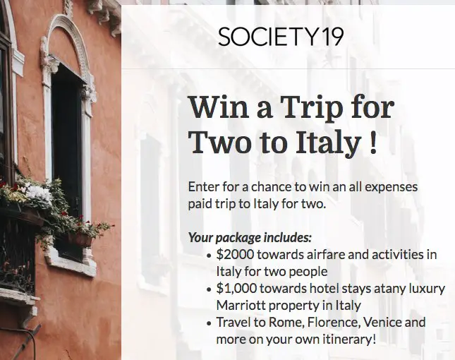 Italy Trip for 2