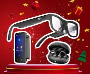 iTour Christmas Giveaway 2025 – Win An A1 Smart AR Translator Glasses & More (7 Winners)