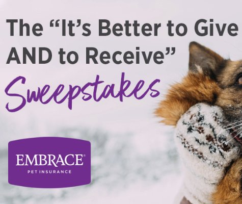 Its Better To Give AND Receive Sweepstakes